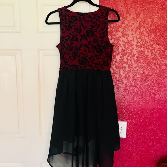 Perfect Holiday Dress (Red & Black) - Picture 3 of 3
